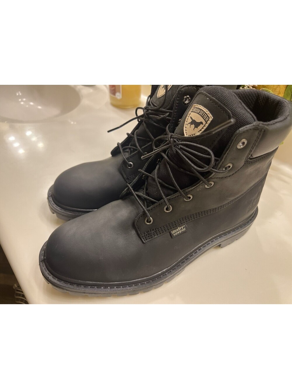 Irish Setter Hopkins 6” Boots Waterproof Soft Toe Leather 83671 Men size 11